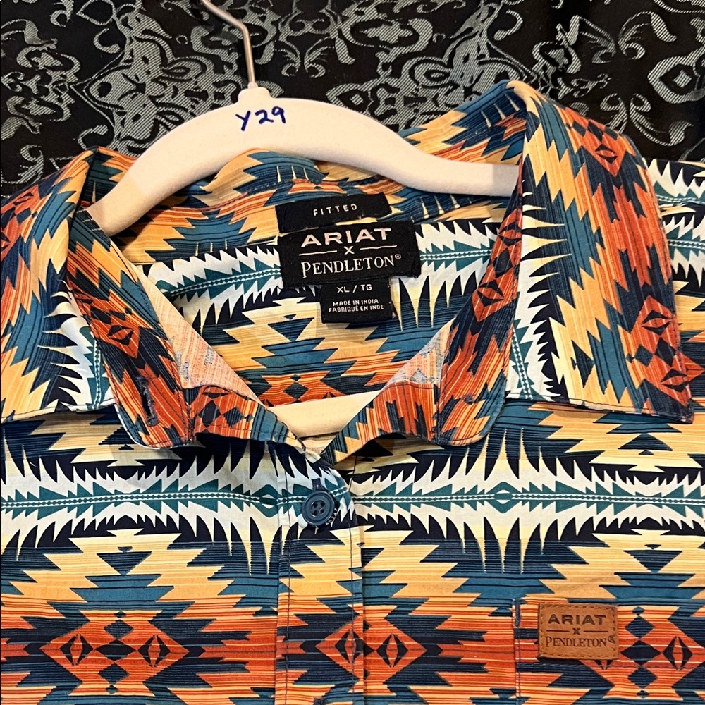 Pendleton Multicolor Button Down Shirt - image 6